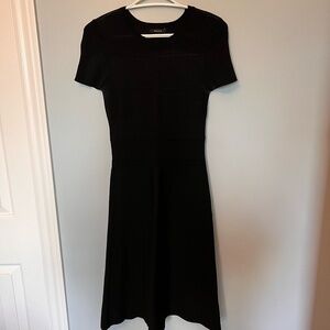 Women's RW&CO. black short sleeve dress